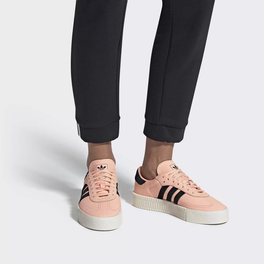 Adidas Samba Rose Tenis Rosas Para Mujer (MX-85842)